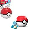 Entertainment Earth Pokemon Mega Construx 2022 Evergreen Pokeball Case Of 12 > Squirtle