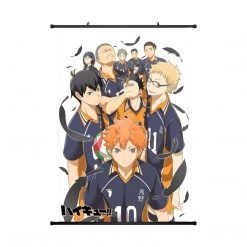 Mily Home Décor Haikyu!! Karasuno High Team 23 X 36 Inch Wall Scroll Poster