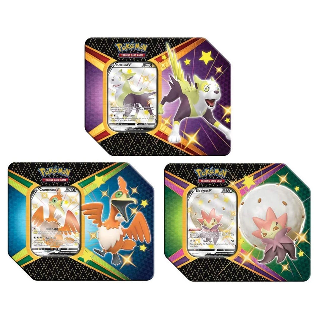 Southern Hobby Pokemon Shining Fates V Tin 3 Southern Hobby Pokemon Shining Fates V Tin