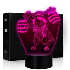 Mily Figures One Piece Young Luffy Acrylic LED Lamp