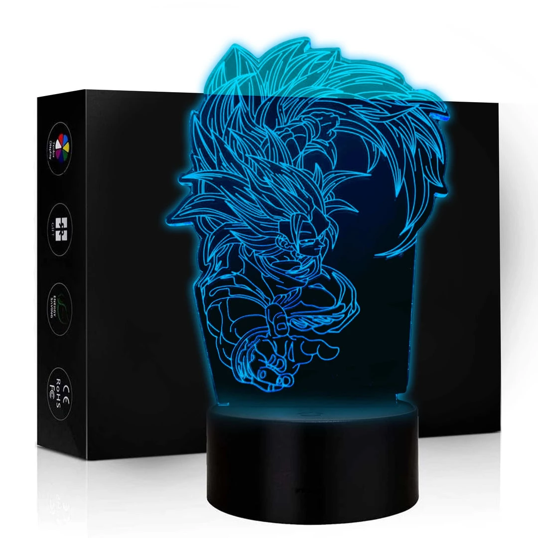 Mily Figures Dragon Ball Super Saiyan 3 Goku Dragon Fist Acrylic LED Lamp 3 Mily Figures Dragon Ball Super Saiyan 3 Goku Dragon Fist Acrylic LED Lamp