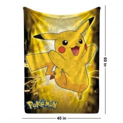 Mily Pokemon Pikachu Throw Blanket Lifestyle
