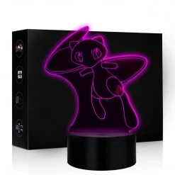 Mily Figures Pokemon Mew Acrylic LED Lamp