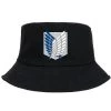 Mily Attack On Titan Survery Corps Bucket Hat Apparel