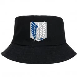 Mily Attack On Titan Survery Corps Bucket Hat Apparel