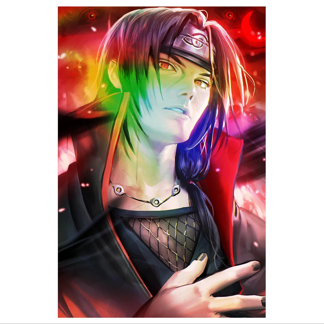 Mily Naruto: Shippuden Itachi Uchiha "11 X 17" Metallic Glossy Art Print 3 Mily Naruto: Shippuden Itachi Uchiha "11 X 17" Metallic Glossy Art Print