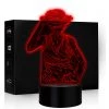 Mily One Piece Luffy Acrylic LED Lamp Figures