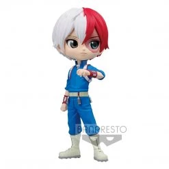 Entertainment Earth My Hero Academia Shoto Todoroki Ver. B Q Posket Statue Figures