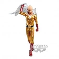 Entertainment Earth Figures One-Punch Man Saitama Metallic Ver. DXF Premium Statue
