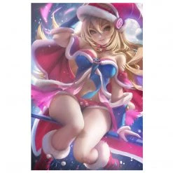 Mily Lifestyle Yu-Gi-Oh! Christmas Dark Magician Girl Pin Up