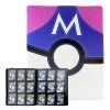 Mily Totem World Master Ball Stitched Poke Ball Theme 9-Pocket Binder
