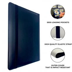 Mily Totem World Black Stitched 9-Pocket Binder 8 Mily Totem World Black Stitched 9-Pocket Binder