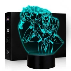 Mily JoJo's Bizarre Adventure Kira & Killer Queen Acrylic LED Lamp