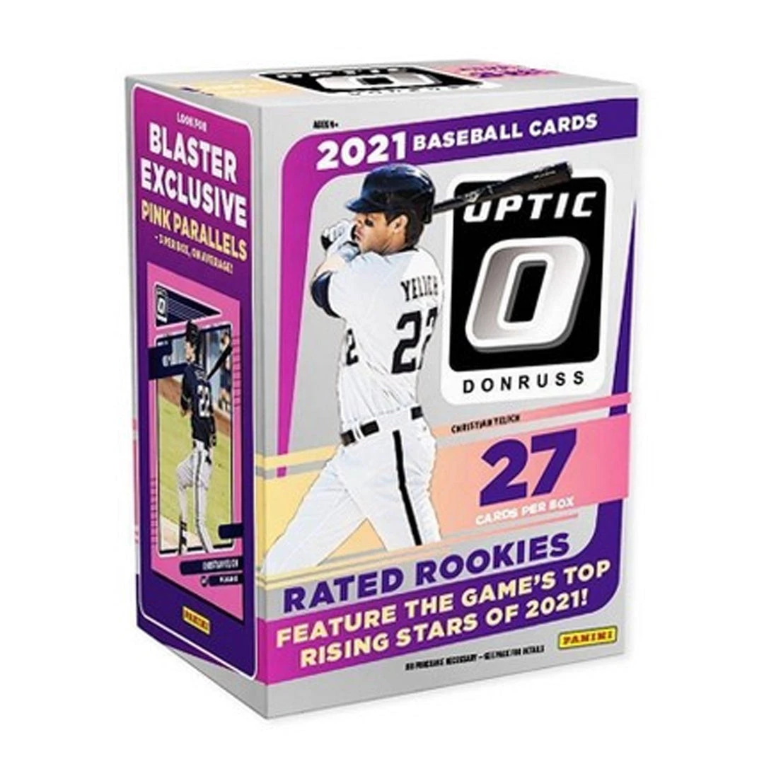 Cesar 2021 Panini Donruss Optic Baseball Trading Card Blaster Box Other TCG 3 Cesar 2021 Panini Donruss Optic Baseball Trading Card Blaster Box Other TCG