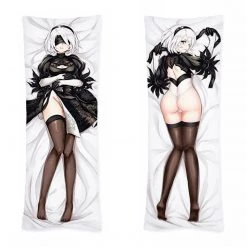 Mily NieR: Automata 2B Body Pillow Cover Lifestyle