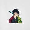 Mily Home Décor Demon Slayer Giyu Expressions Lenticular Sticker