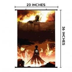 Mily Attack On Titan Season 23 X 36 Inch Wall Scroll Poster