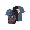 Mily Demon Slayer Giyu Split Color Jersey Apparel