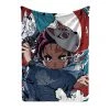 Mily Demon Slayer Tanjiro Throw Blanket 2 Mily Demon Slayer Tanjiro Throw Blanket