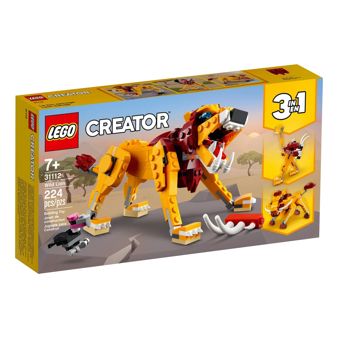Cesar LEGO Creator 3 In 1 Wild Lion 3 Cesar LEGO Creator 3 In 1 Wild Lion
