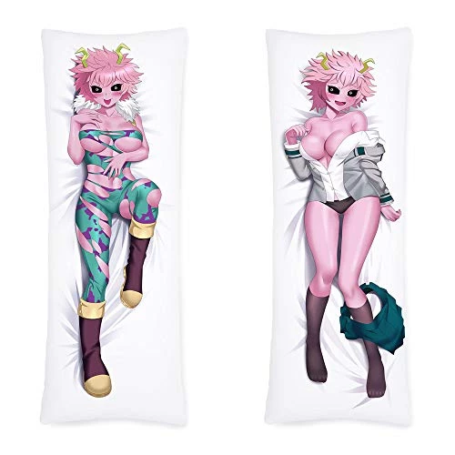 Mily Lifestyle My Hero Academia Mina Ashido Body Pillow Cover 3 Mily Lifestyle My Hero Academia Mina Ashido Body Pillow Cover