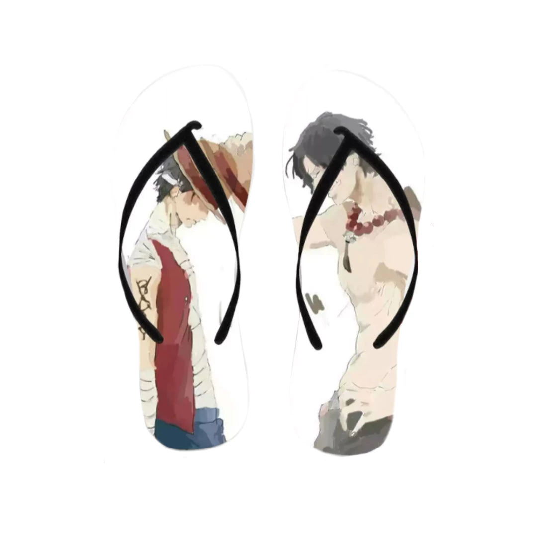 Mily One Piece Luffy & Ace Flip Flops 3 Mily One Piece Luffy & Ace Flip Flops