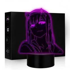 Mily Darling In The FranXX Zero Two Acrylic LED Lamp