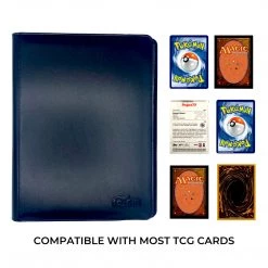 Mily Totem World Black Stitched 9-Pocket Binder 9 Mily Totem World Black Stitched 9-Pocket Binder