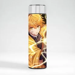 Mily Lifestyle Demon Slayer Zenitsu Thunder Breathing Temperature Display Thermal Bottle