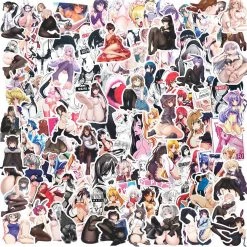 Mily Home Décor Anime Lewd Girls Sticker Pack