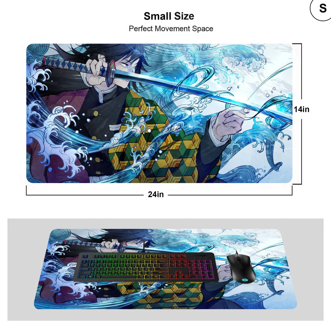 Mily TCG Supplies Demon Slayer Giyu Water Breathing Playmat 4 Mily TCG Supplies Demon Slayer Giyu Water Breathing Playmat