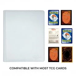 Mily Totem World White Stitched 9-Pocket Binder