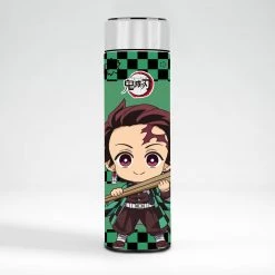Mily Demon Slayer Chibi Tanjiro Temperature Display Thermal Bottle
