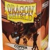 GTS DRAGON SHIELD SLEEVES: MATTE COPPER -100 CT