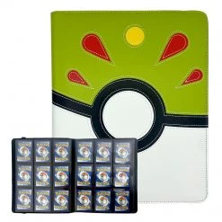 Mily Totem World Friend Ball Stitched Poke Ball Theme 9-Pocket Binder