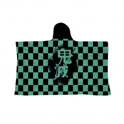 Mily Demon Slayer Tanjiro Throw Poncho Lifestyle