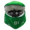GTS TCG Supplies D20 PLUSH DICE BAG - GREEN