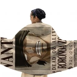 Mily Lifestyle One Piece Zoro Wanted Throw Blanket