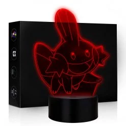 Mily Figures Pokemon Mudkip Acrylic LED Lamp