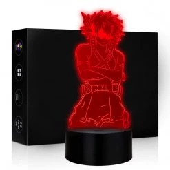 Mily My Hero Academia Bakugo Crossed Arms Acrylic LED Lamp Figures