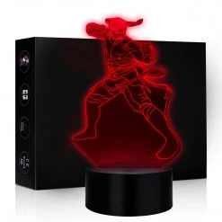 Mily Mortal Kombat Liu Kang Fist Acrylic LED Lamp