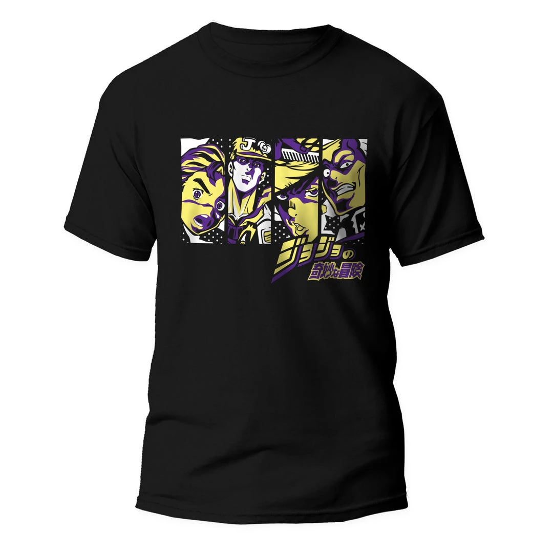 Ink Titan JoJo's Bizarre Adventure Panel Art T-Shirt 3 Ink Titan JoJo's Bizarre Adventure Panel Art T-Shirt