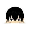 Mily Haikyu Kageyama Peeker Sticker 2 Mily Haikyu Kageyama Peeker Sticker