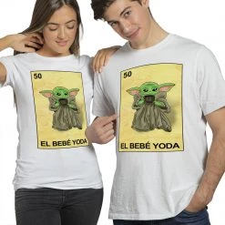 Ink Titan Apparel Star Wars El Bebe Yoda Lotteria T-Shirt