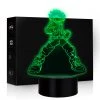 Mily My Hero Academia Deku Acrylic LED Lamp