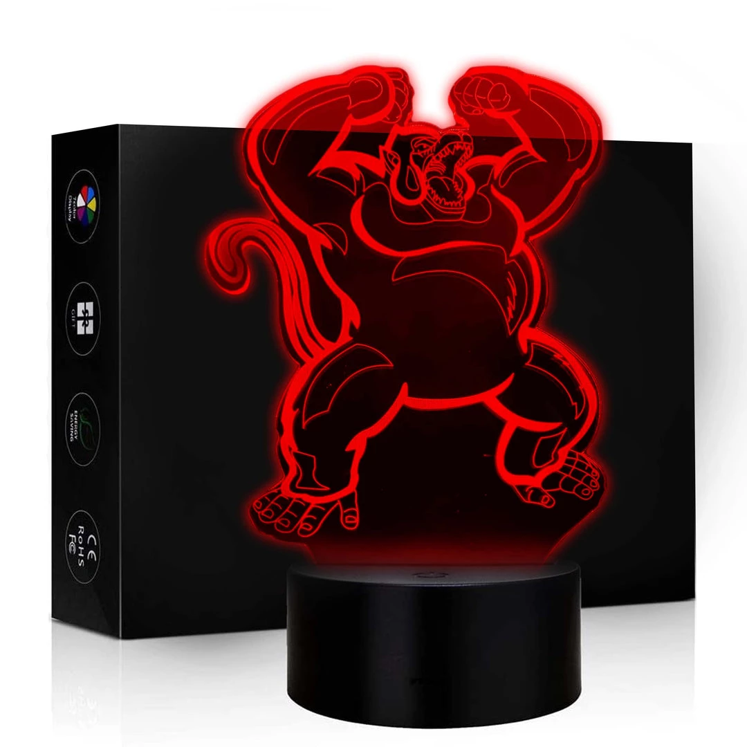 Mily Dragon Ball Great Ape Acrylic LED Lamp 3 Mily Dragon Ball Great Ape Acrylic LED Lamp