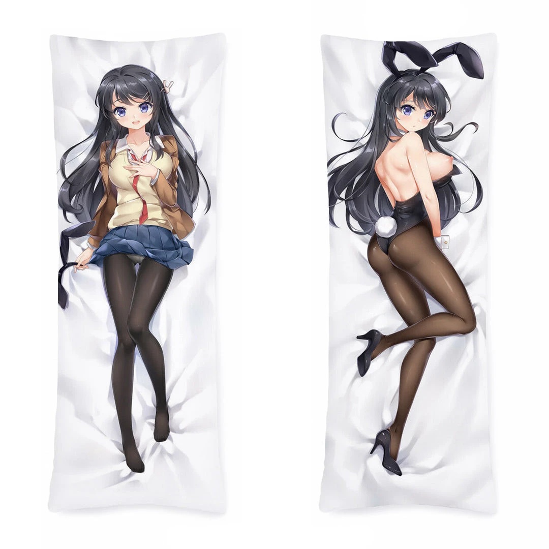 Mily Lifestyle Rascal Does Not Dream Of Bunny Girl Senpai Mai Sakurajima Body Pillow Cover 3 Mily Lifestyle Rascal Does Not Dream Of Bunny Girl Senpai Mai Sakurajima Body Pillow Cover