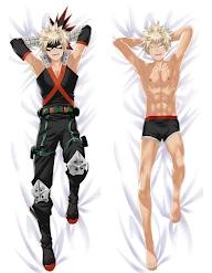 Mily Lifestyle My Hero Academia Bakugo Body Pillow Cover