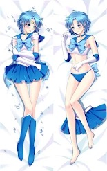 Mily Sailor Moon Sailor Mercury Body Pillow Cover