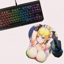 Mily Sword Art Online Leafa Oppai Mouse Pad